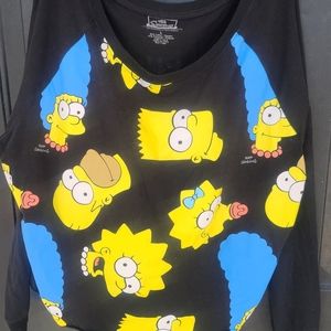 Women 2014 Simpsons (Matt Groening) long Sleeve t shirt/Tank Top Size L.